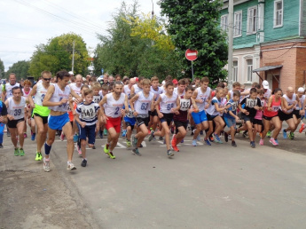 Легкоатлетический пробег в рамках 53-го Всероссийского праздника поэзии и песни памяти А.И. Фатьянова.